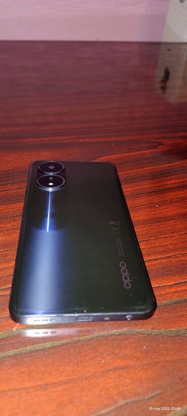 rusiya telefon qiymetleri: Oppo A58 4G, 128 GB, rəng - Göy, Barmaq izi, Simsiz şarj, İki sim kartlı