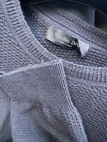Свитера: Мужской свитер, Massimo Dutti, L, цвет - Синий — 1