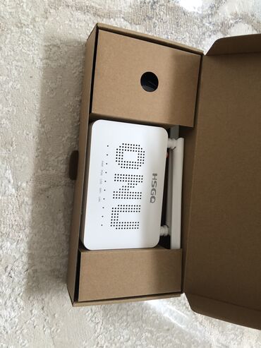 Modemlər və şəbəkə avadanlıqları: YENIDIR. Istifade olunmayib. Gpon modem. FiberOptik internet
