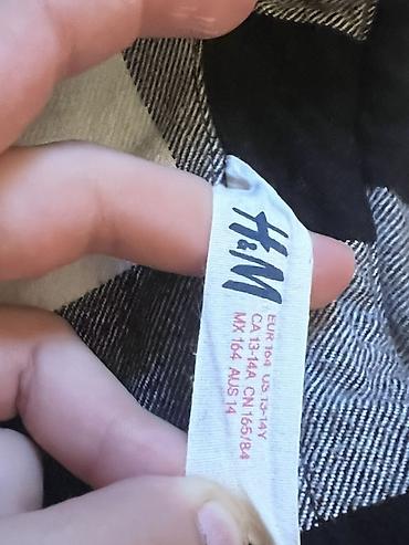 Uşaq dünyası: H&M flanel köynək - Brend: H&M - Ölçü etiketdə: EU 164 / US — 2