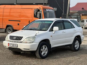 200 белый: Toyota Harrier: 2002 г., 2.4 л, Автомат, Бензин, Кроссовер