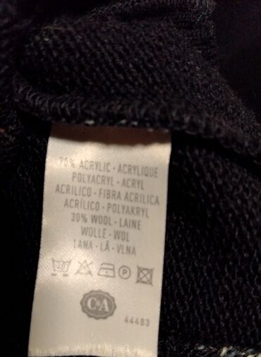 Džemperi: Džemper, 2XL (EU 56), bоја - Crna, Vuna — 9