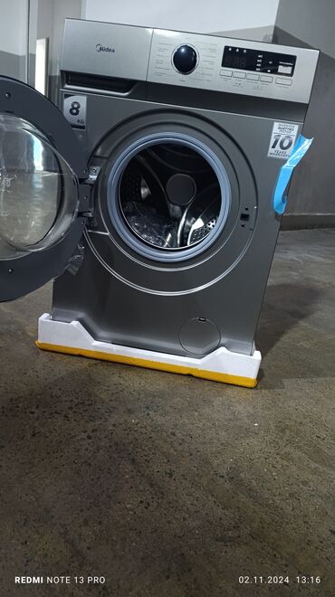 Стиральные машины: Стиральная машина Midea, Новый, Автомат, До 9 кг, Компактная — 8