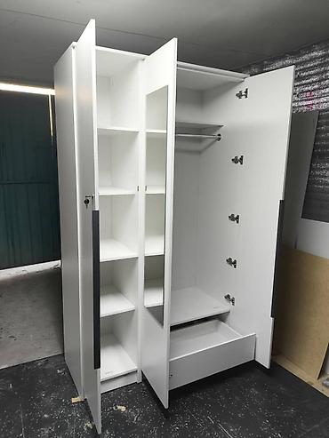 Шифоньеры, шкафы для одежды: Шифоньер, шкаф для одежды, Новый, Прямой, ЛДСП — 2