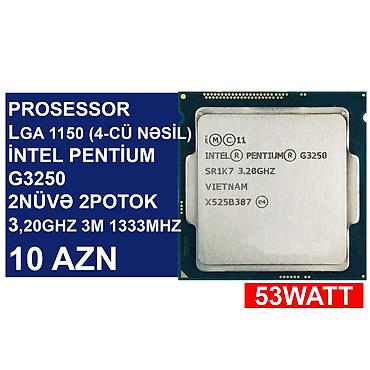 Prosessorlar: Prosessorlar “LGA 1150 socket (4cü nəsil)” ⭐LGA 1150 (4cü nəsil) İntel — 6