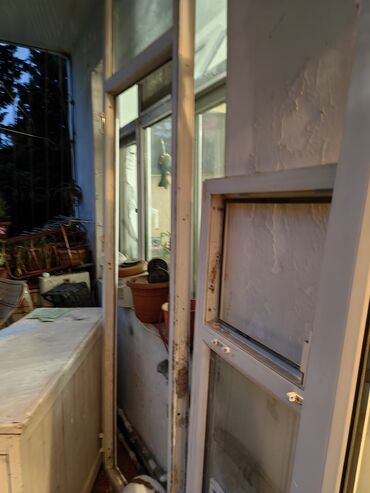 Plastik qapılar: İşlənmiş Plastik qapı Zəmanətsiz, Ünvandan götürmə — 11