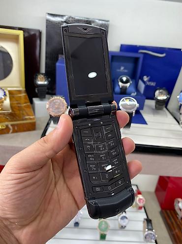 işdənmiş telefonlar: Vertu pureblack ayxta ceramika ideal veziyyetdedi. Orginal islenmisdi — 6