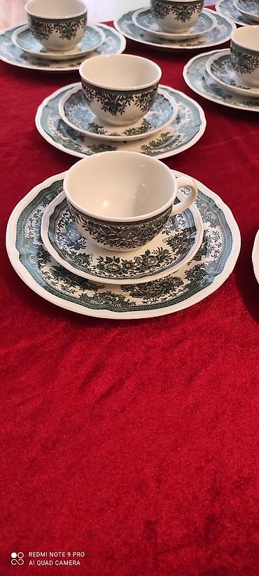 çay servisi: Çay dəsti, rəng - Ağ, Farfor, Villeroy & Boch, Almaniya — 7