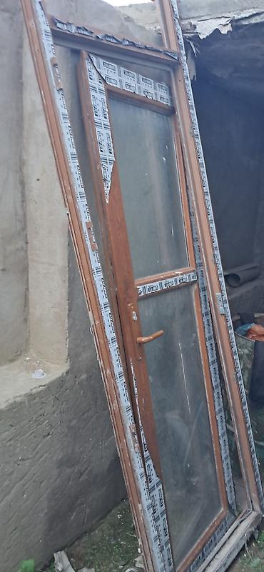 plasti̇k pəncərə: Salam 4 qapi 80sm eni hunduru 240 4pencere 3ededi 110sm eni hunduru — 4