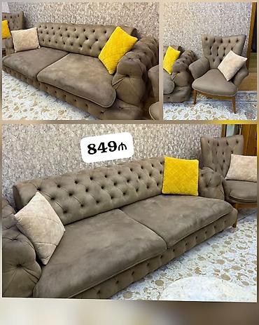 849₼ divan 2kreslo desti təcili satılır Baza yoxdu arxaya doğru
