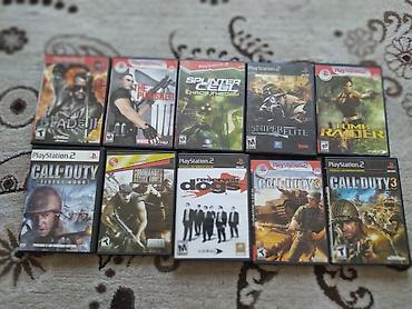 Техника и электроника: PlayStation 2 üçün disklər 1 ədədi 2 AZN tək tək satılmır 5 və ya 10 — 8