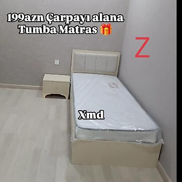 tək adamlıq çarpayılar: Yeni, Təknəfərlik çarpayı, Bazasız, Matras ilə, Siyirməsiz — 1