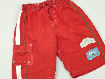 spodenki ogrodniczki dla dziewczynki: Shorts, 7 years, 116/122, condition - Fair