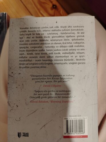 Bədii ədəbiyyat: Gördüyünüz bütün kitablar satılır. Hər biri üzərindəkinin YARI — 4