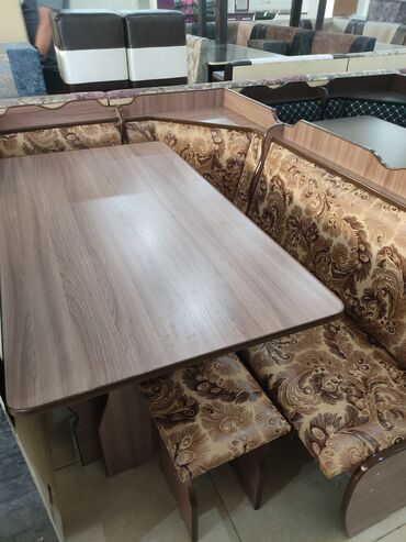 Кухонные столы и стулья: Кухонный стол и стул, Новый, Бесплатная доставка, цвет - Бежевый — 16