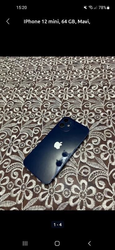 samsung a01 core ikinci el: IPhone 12 mini, 64 ГБ, Голубой