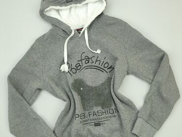 bluzki prążek z falbanką: Hoodie, L (EU 40), condition - Good