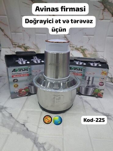 Tərəvəz doğrayanlar: Məhsulların təsviri 1) RAF Food Processor R.7722B (Cod50) - Güc: 300W — 15