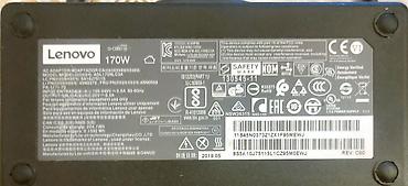lenova noutbuk: Оригенальное блок питание от ноутбуков Lenova 170 watt 20 volt 8.5 — 3