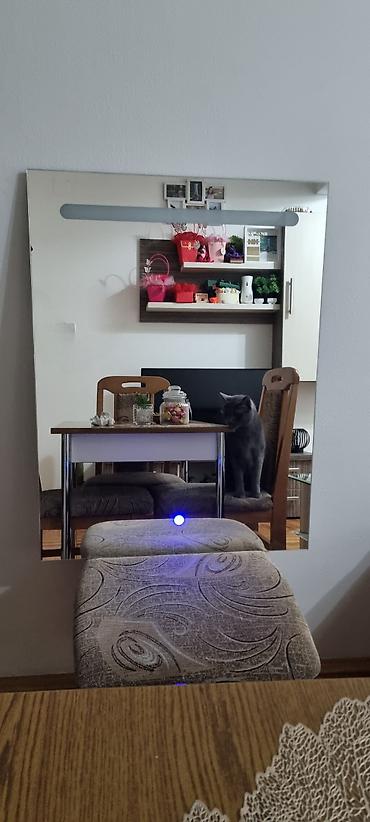 kible za led: LED zidno ogledalo sa osvetljenjem i touch prekidačem - Pravougaono — 3