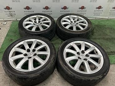 24545: Комплект оригинальных дисков с шинами для Lexus LS 460. - Тип — 1