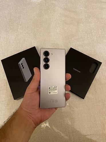 samsung noutbuk: Samsung Galaxy Z Fold 6, 256 GB, rəng - Boz, Simsiz şarj — 5