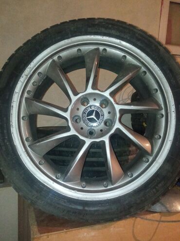 4 114 3 диски: Б/у Колесо Mercedes-Benz R 19, 5 Болтов