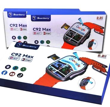 g8 max saat: Yeni, Smart saat, Sim kart, rəng - Gümüşü