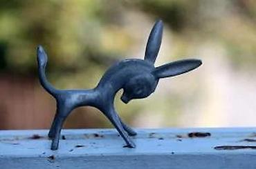 Figure: Vintage Walter Bosse Metalna figura Mid Century Modern. Mid-Century — 6