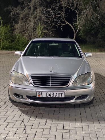 мерс 1420: Mercedes-Benz S 500: 2001 г., 4.3 л, Автомат, Бензин, Седан