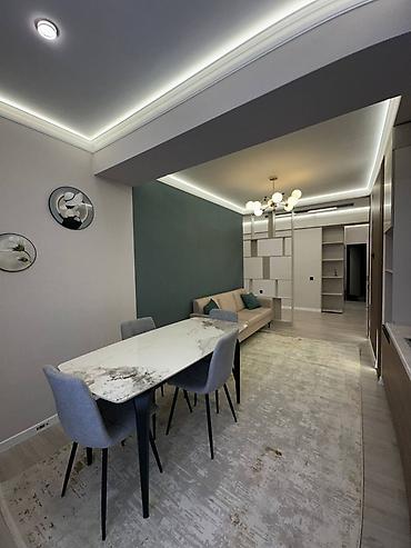 Ремонт под ключ: 🏡 Продается уютная 3-комнатная студия в ЖК «Ала-Тоо»! ✨ Площадь: 56 — 11