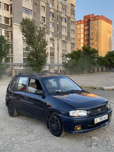 mazda минивэн: Mazda Demio: 1998 г., 1.5 л, Механика, Газ, Хэтчбэк