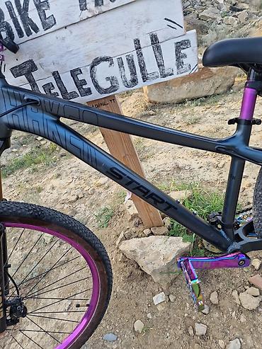 volta: Yığılmış start hacker velosiped Əyləclər:mt200 shimano vilka : 120mm — 5