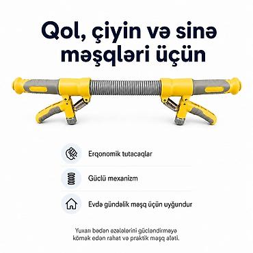 №: 5919 Məhsulun adı: Espander A873, sarı, polad Brend: No Brand lalafo.az -da №: 5919 Məhsulun adı: Espander A873, sarı, polad Brend: No Brand