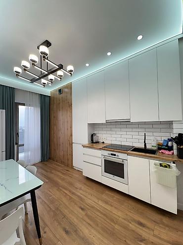 экспострой: 3 комнаты, 80 м², Боконбаева/Уметалиева Элитка, 9 этаж, Евроремонт — 10