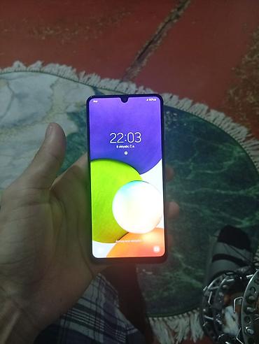 Samsung Galaxy A22, 64 GB, rəng - Göy, Düyməli, Barmaq izi lalafo.az -da Samsung Galaxy A22, 64 GB, rəng - Göy, Düyməli, Barmaq izi