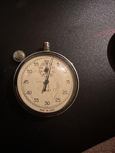 akilli saatlar: Məhsul: Mexaniki xronometr (stop-saat) – “AGAT”, Made in USSR Təsvir — 3