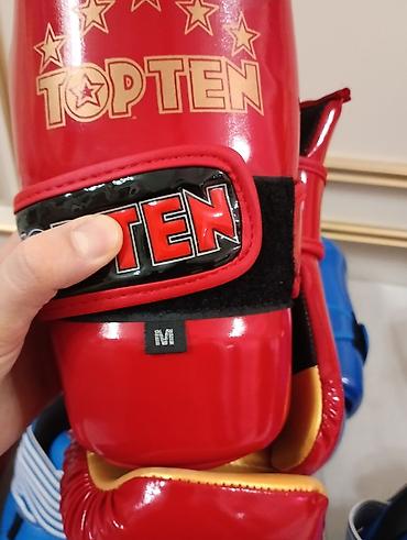 Шлемы: Экипировка для таэквондо/кикбоксинга TOP TEN (ITF) Состав набора: - — 7