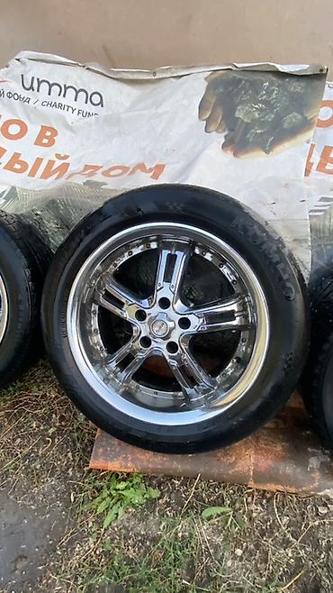 bbs диски r17: Комплект из 4 колес в сборе: хромированные литые диски + летние шины — 4