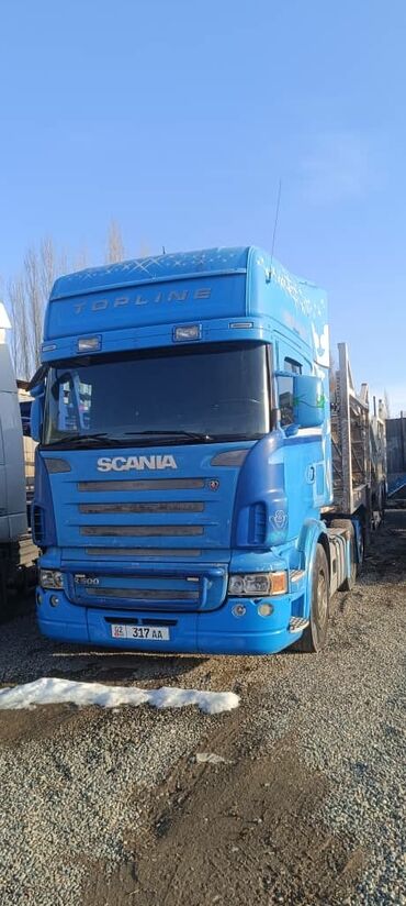 Коммерческий транспорт: Тягач, Scania, 2008 г., Автовоз