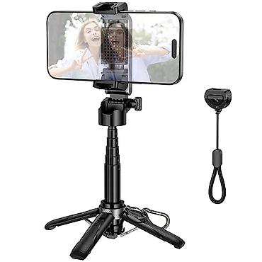 Другие аксессуары для мобильных телефонов: Hoco K27 Mini — складной портативный штатив‑монопод для смартфона с — 2