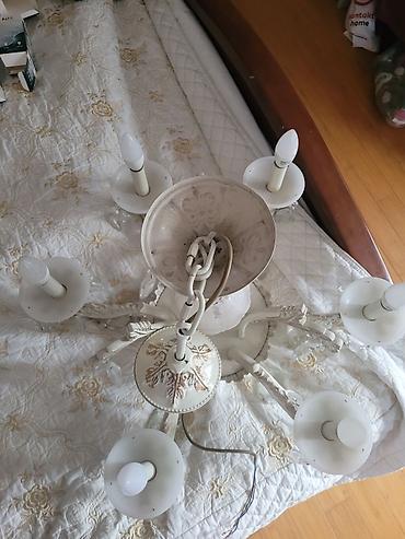 seyf paket: Çılçıraq, 6 lampa, Xrustal — 2