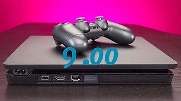 PS4 (Sony Playstation 4): Ps 4 slim 1TB 9.00 versiya 2 pultnan prasifka olunmus ici dolu — 1