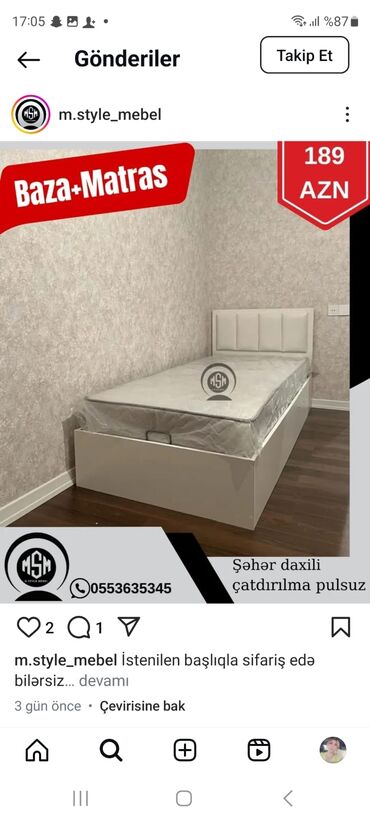 Çarpayılar: Bütün çarpayılar endirimde çatdırılma quraşdırılma ödenişsizdir — 9