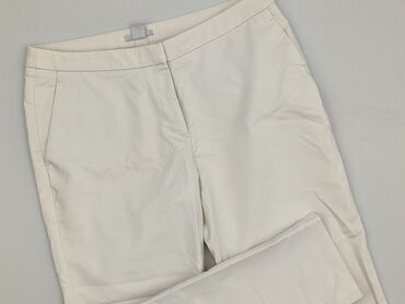 krótkie spodenki wyszczuplające: H&M, Material trousers for women, size L (EU 40)