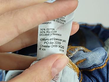 jeans lee: Spodnie jeansowe, Marks & Spencer, 4-5 lat, 104/110, stan - Idealny — 6