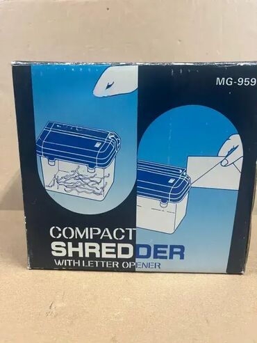 Ostali alati i mašine: AKCIJA 1043 Mini Šreder papira Compact Shredder MG 959; Stoni — 4