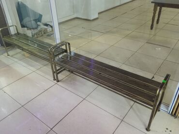 Скамейки: Скамейка Металл, Со спинкой, Без крыши — 13