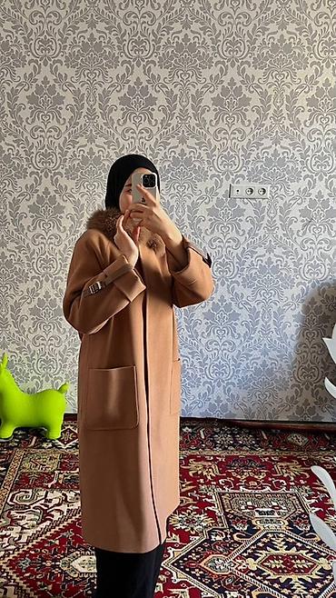 Пальто: Пальто, Классика, Осень-весна, Верблюжья шерсть, По колено, Рукава реглан, M — 2