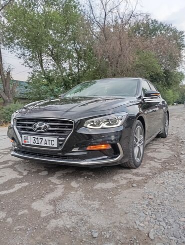 рассрочка авто бишкек без первоначального взноса: Hyundai Grandeur: 2019 г., 3 л, Автомат, Газ, Седан